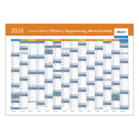 Wall calendar A1 2026