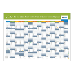 Wandkalender A1 2027