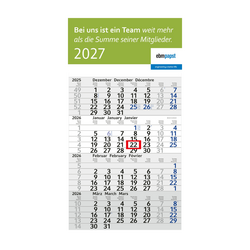 4-Monats-Wandkalender 2027